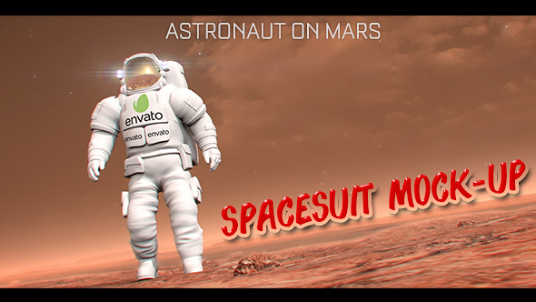 Astronaut on Mars - VideoHive 19756915
