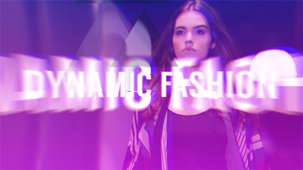 Dynamic Fashion // Glitch Logo Opener