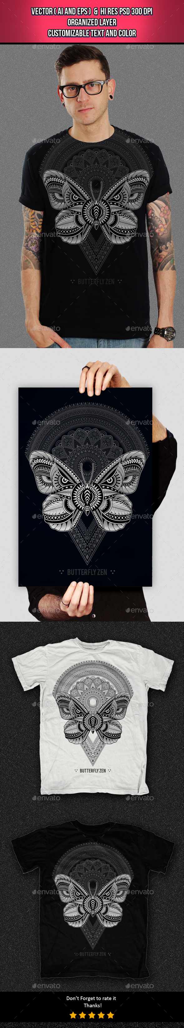Butterfly Zen - Clean Designs