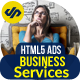 Business Services Ads Banner HMTL5 – 7 Sizes