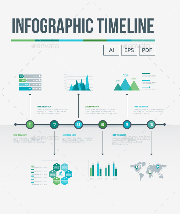 timeline infographic
