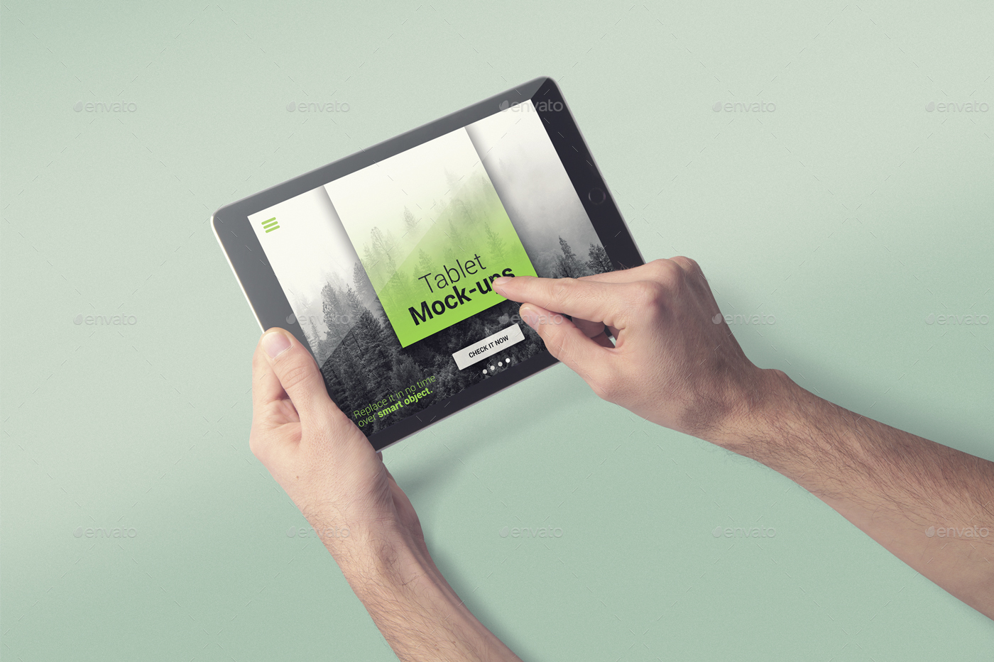 Download Ipad Tablet Ui App Mockups With Vivid Backgrounds By Creativeform Graphicriver