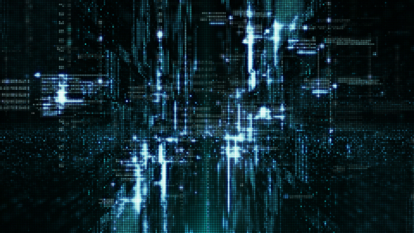 Digital Matrix Particles Grid 04 alt