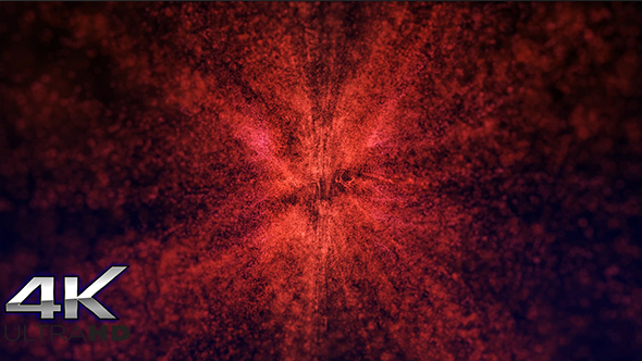 Epic Red Particles Background ( Ultra HD ) by Evolution ...