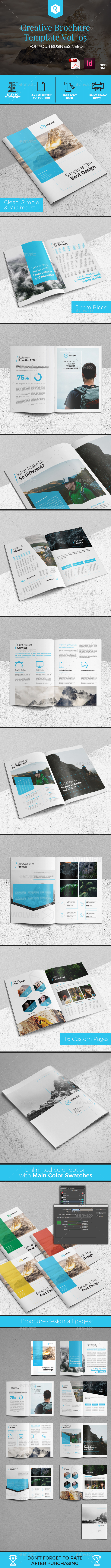 Creative Brochure Template Vol. 05 - Corporate Brochures