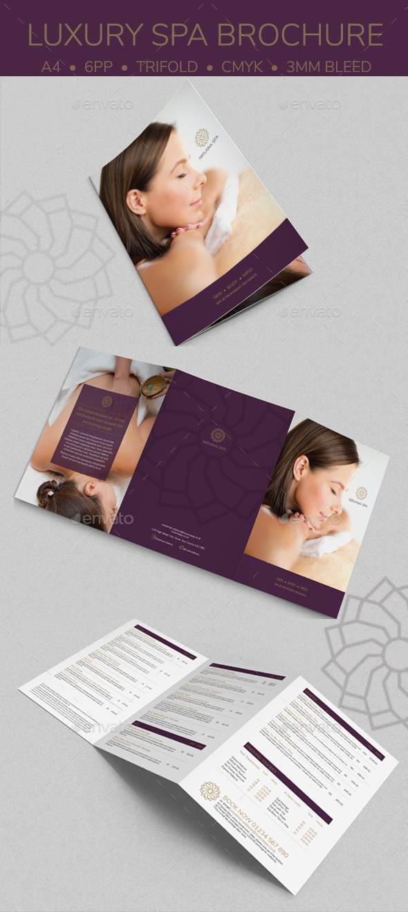 Luxury Spa Brochure - Corporate Brochures