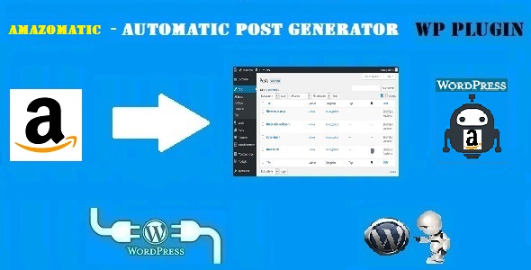 Amazomatic - Amazon Affiliate Post Importing Money Generator Plugin for WordPress - CodeCanyon Item for Sale