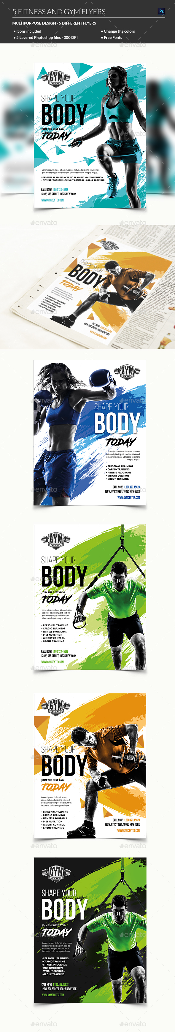 Fitness Flyer - Sports Events