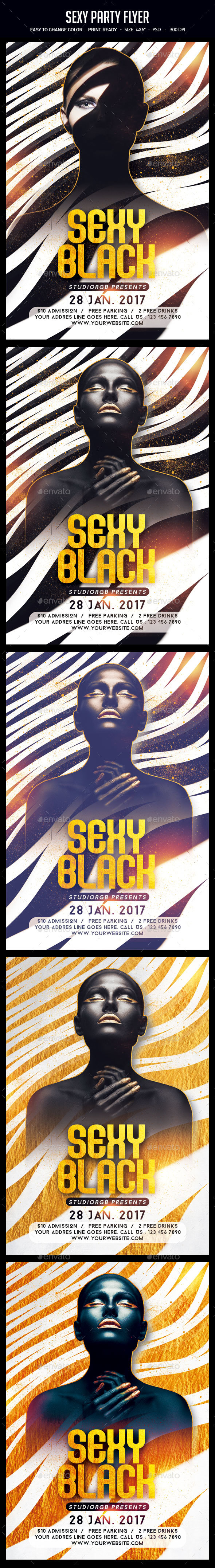 Sexy Party Flyer - Clubs & Parties Events