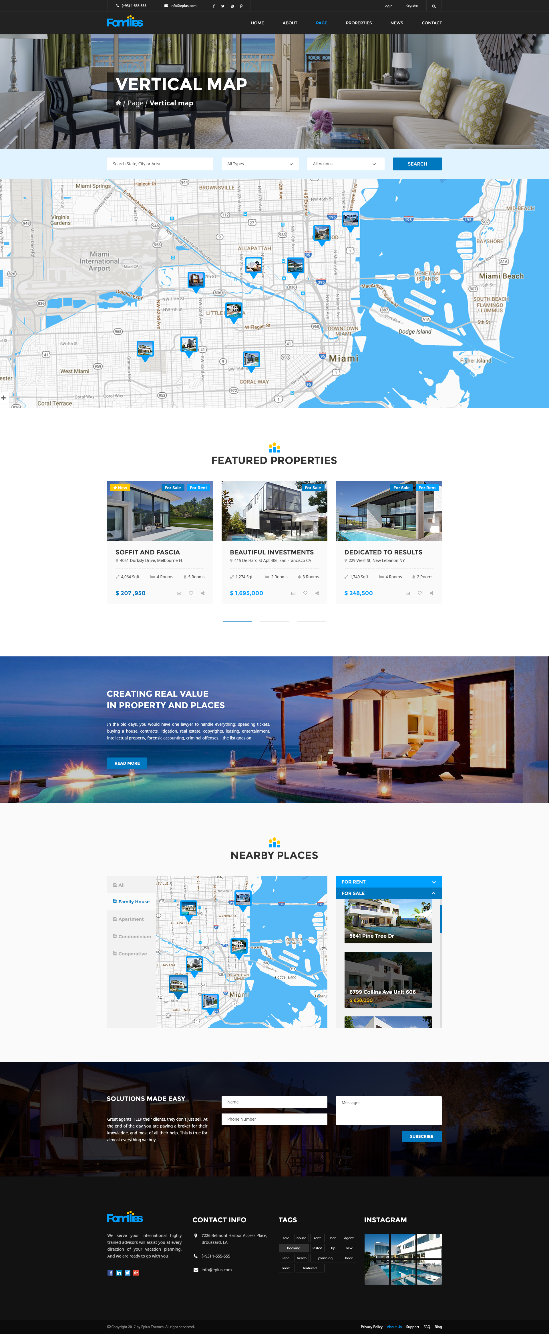 Families - Real Estate PSD Template by eplus-themes | ThemeForest