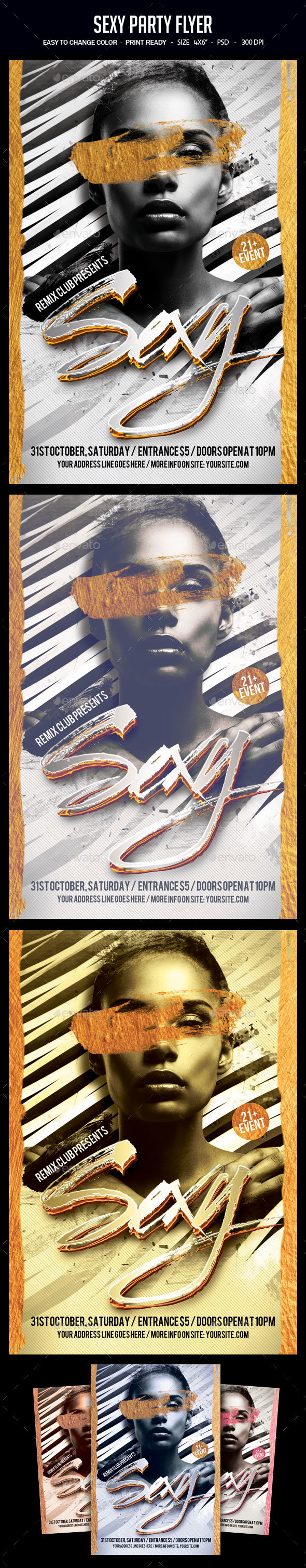 Sexy Party Flyer - Clubs & Parties Events