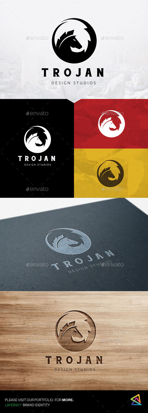 Trojan - Animals Logo Templates