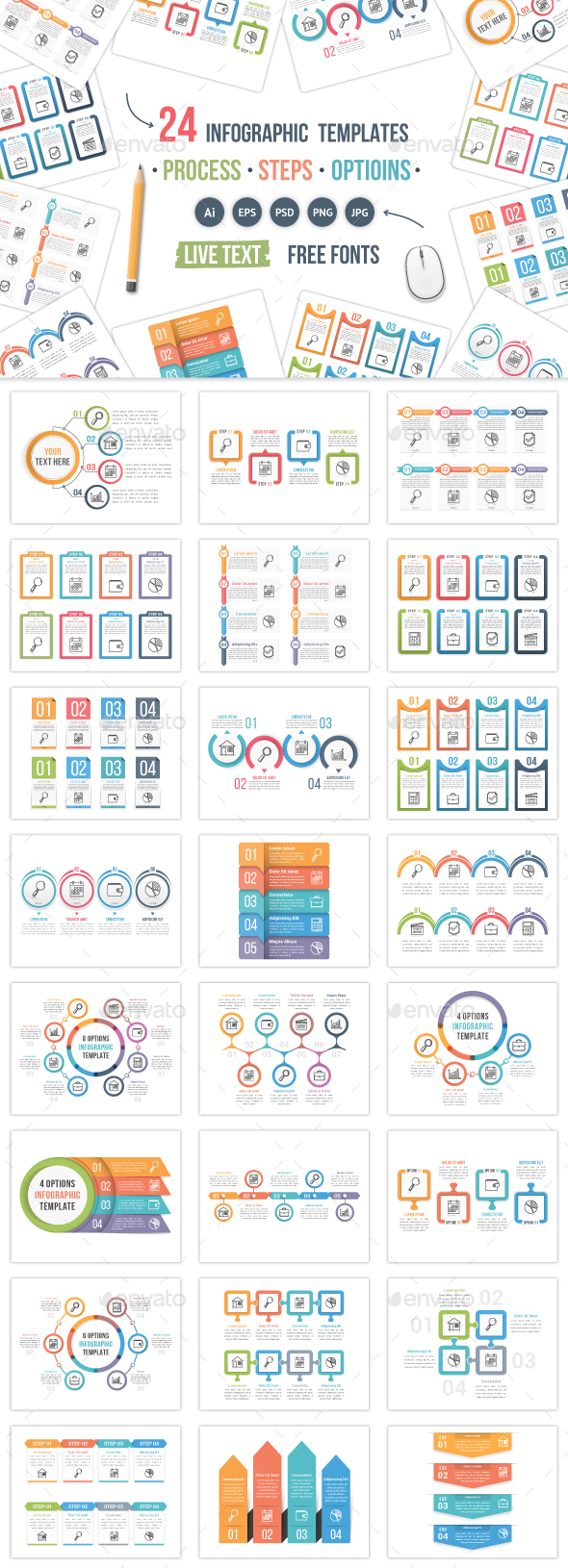 24 Infographic Templates - Infographics