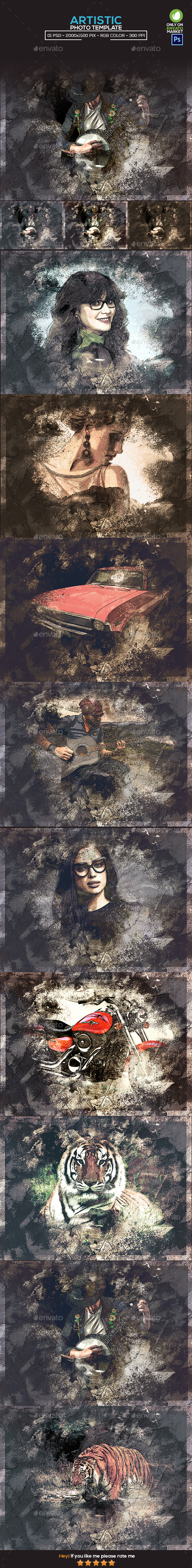 Artistic Photo Template - Artistic Photo Templates
