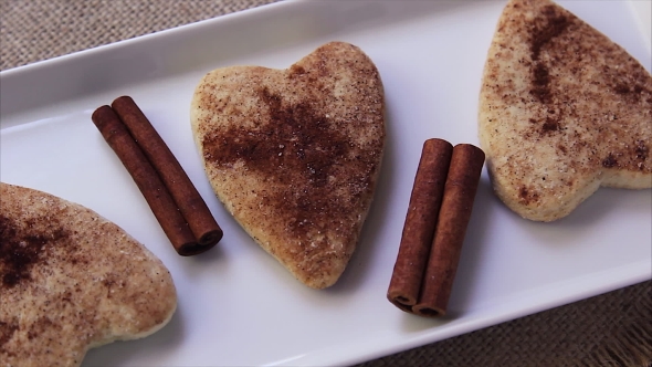 Rotating Cookies and Cinnamon