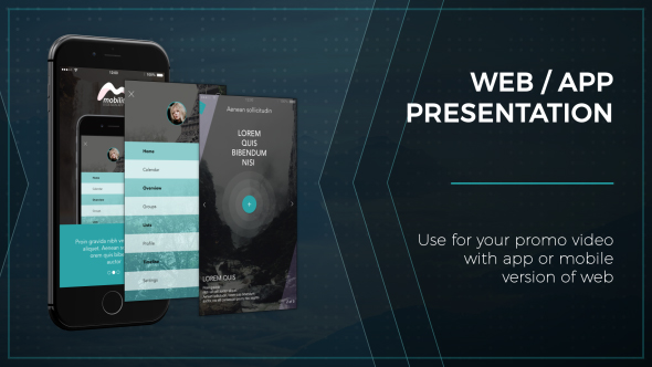 Web / App Presentation - Phone