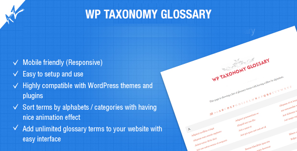 WP Taxonomy Glossary - CodeCanyon 17303107