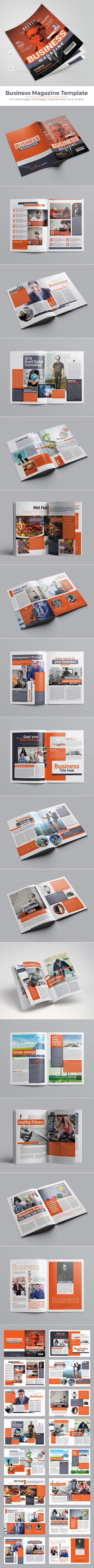 Business Magazine - Magazines Print Templates