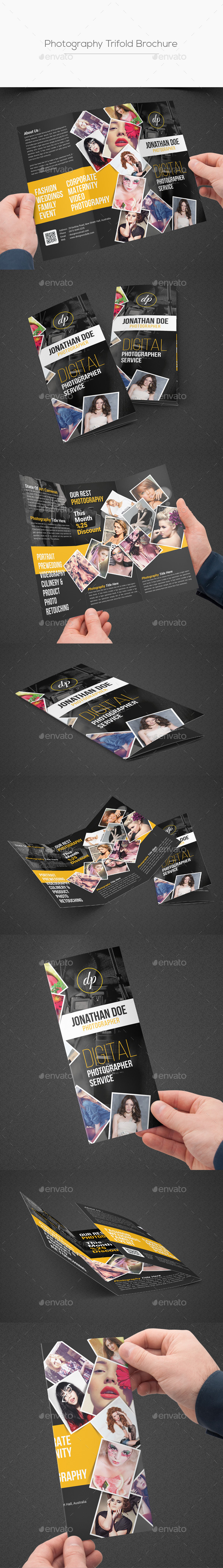 Photography Trifold Brochure - Corporate Brochures