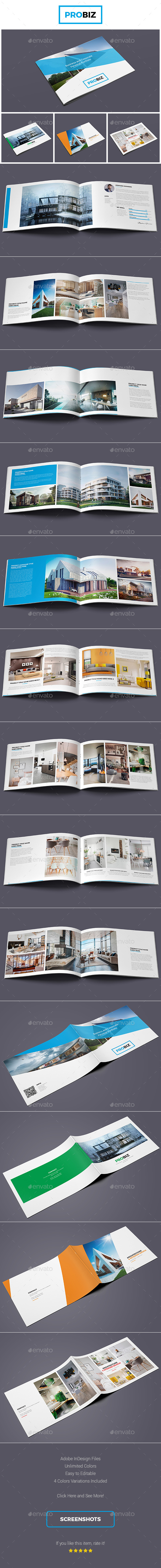 ProBiz – Business and Corporate Personal Portfolio - Portfolio Brochures