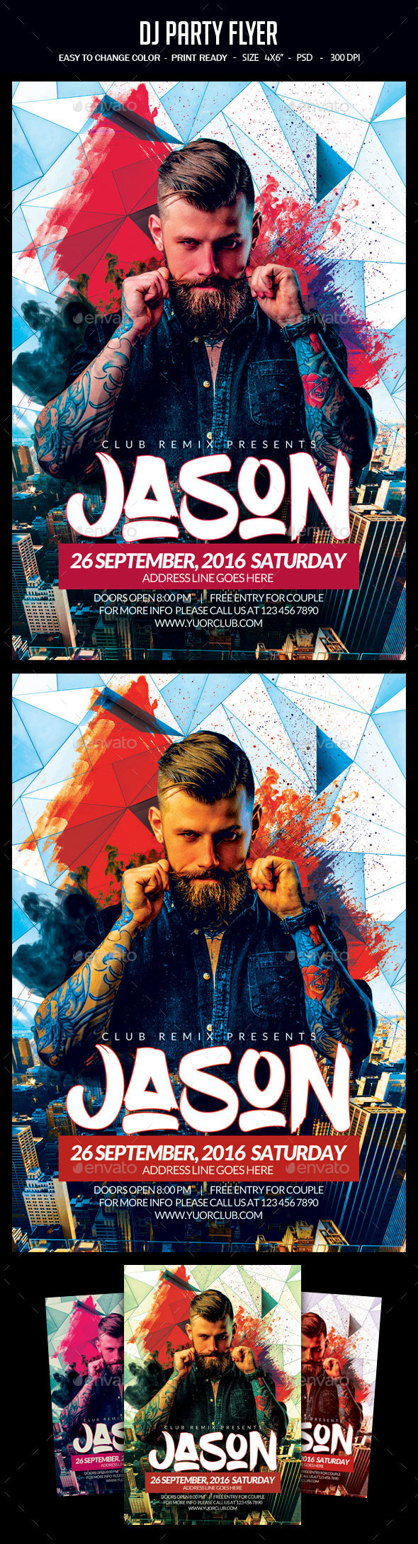 Dj Party Flyer - Clubs & Parties Events