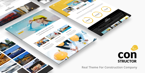 Construction Building Company | Constructor Theme - Business Corporate