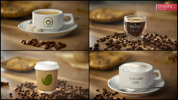 Coffee AE Mockup | Espresso Americano Cappuccino Coffee to Go