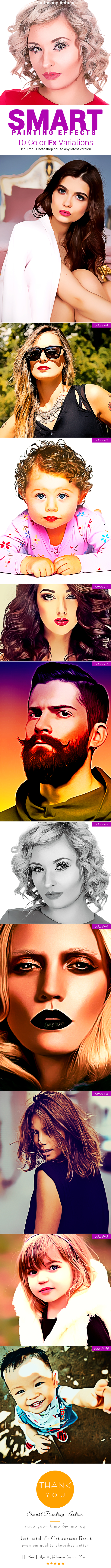 Smart Painting Effects - Photo Effects Actions