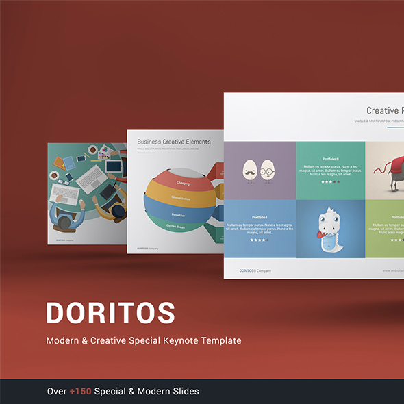 Doritos - Multipurpose & Creative Keynote Template - Creative Keynote Templates