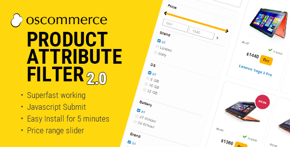 Product Attribute Filter - CodeCanyon 12577606