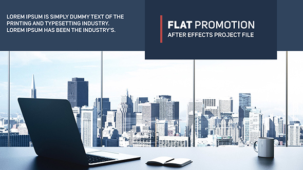 Flat Business Promo - VideoHive 19774476