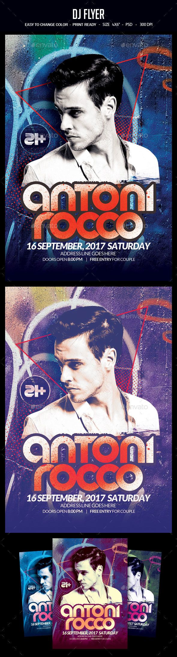 Dj Flyer - Clubs & Parties Events