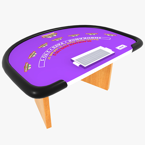 Blackjack Table - 3Docean 19775031