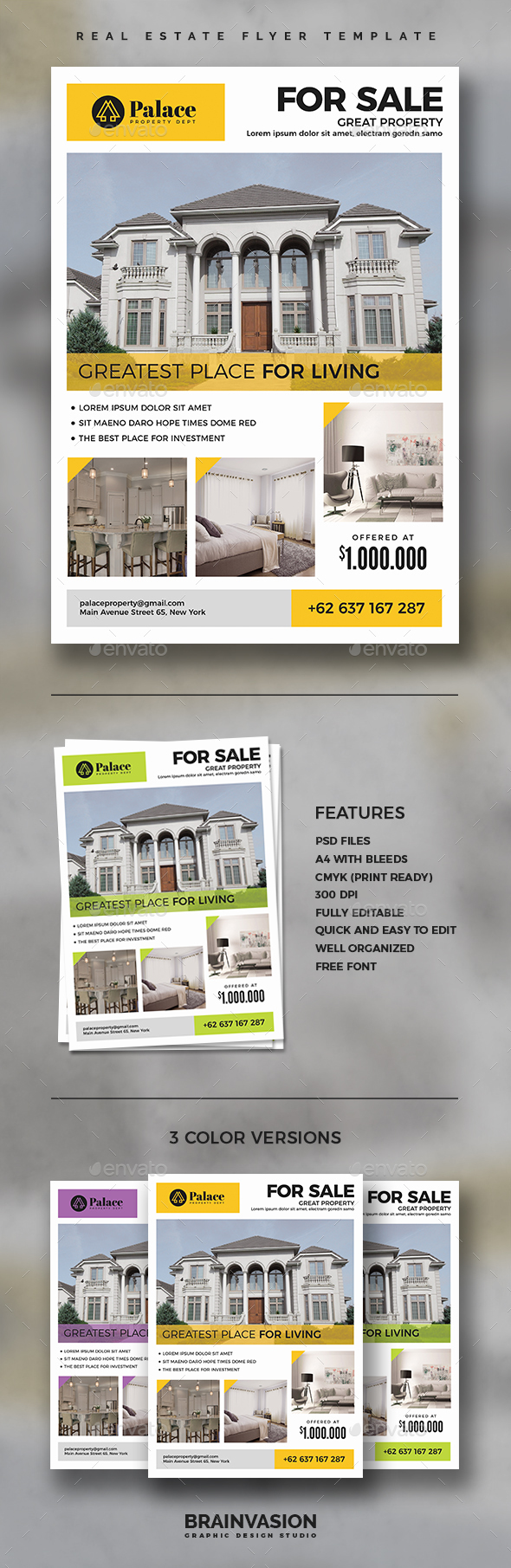 Real Estate Flyer Template Vol.02 - Corporate Flyers