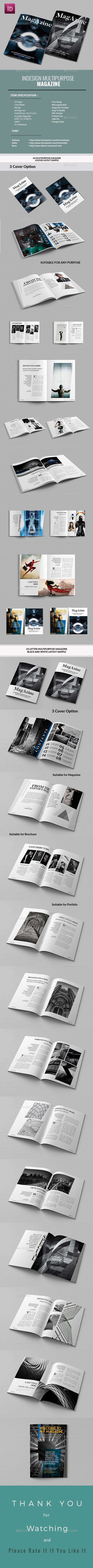 Multipurpose Magazine - Magazines Print Templates
