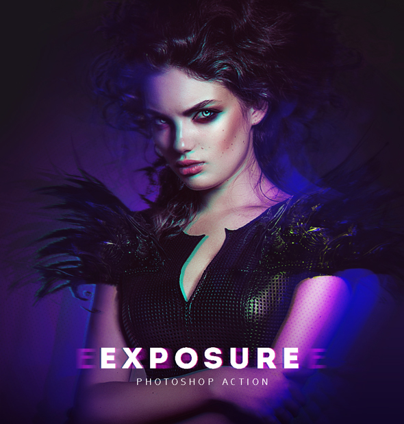 Exposure Photoshop Action - Actions Photoshop
