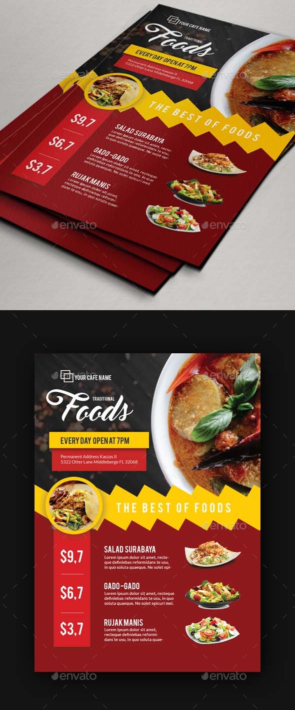 Food Flyer - Restaurant Flyers