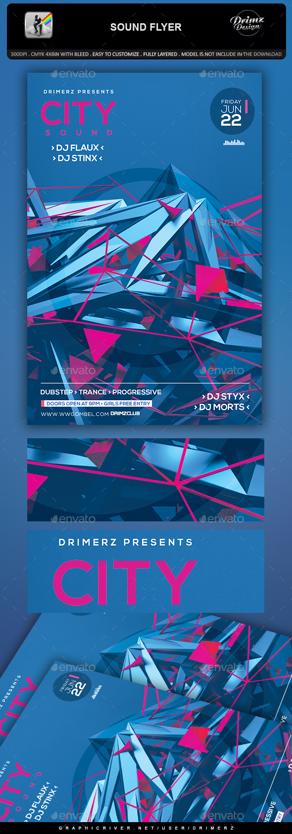 Sound Flyer - Events Flyers