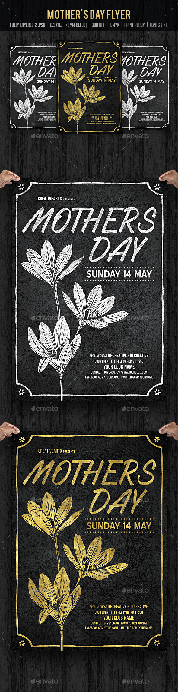 Mother's Day Flyer - Events Flyers