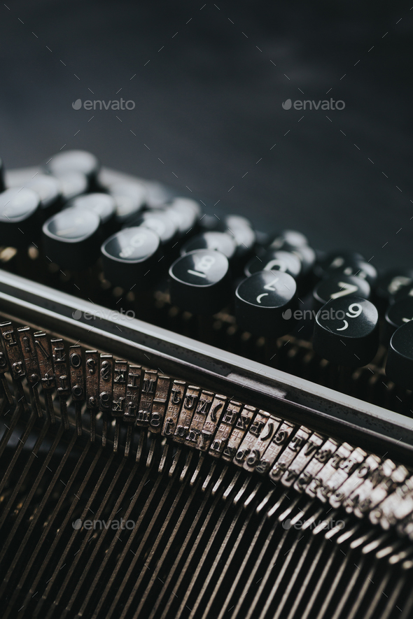 Old typewriter series - Stock Photo - Images