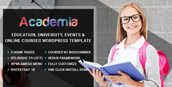 Academia - Education Center WordPress Theme by G5Theme | ThemeForest