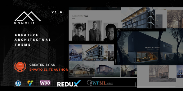 Monolit – Responsive Architecture WordPress Theme - Business Corporate