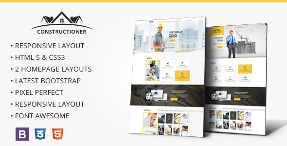 Construction - Construction Template for Architect and Construction - Business Corporate