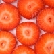 Rotating Background of Sliced Strawberry - VideoHive Item for Sale