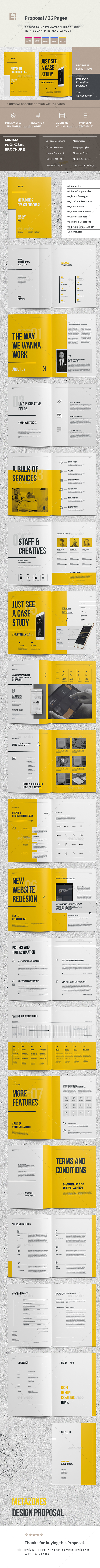Proposal - Proposals & Invoices Stationery