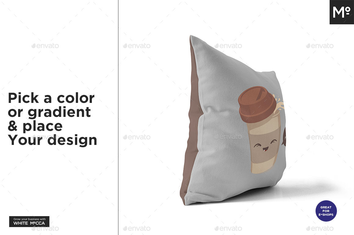 Download Square Pillow Generator Mock-up by Mocca2Go | GraphicRiver