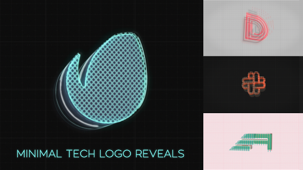 Minimal Tech Logo - VideoHive 19792269