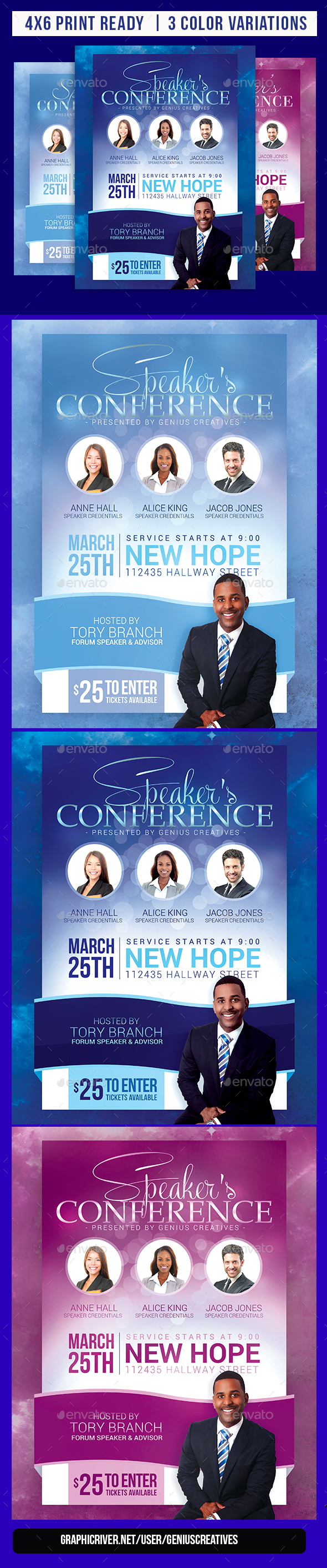 Church Event or Conference Flyer - Church Flyers