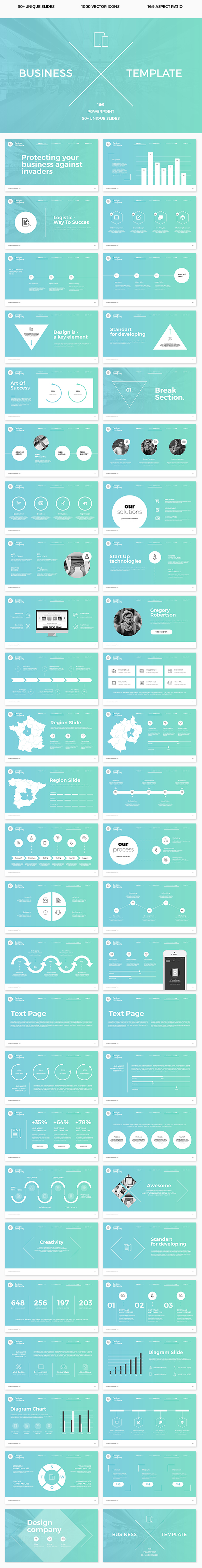 Business Powerpoint Template - Business PowerPoint Templates