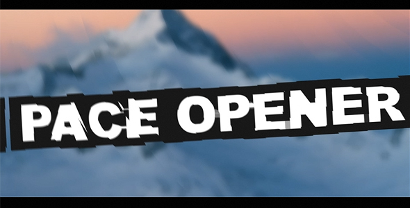 Pace Opener - VideoHive 19796808